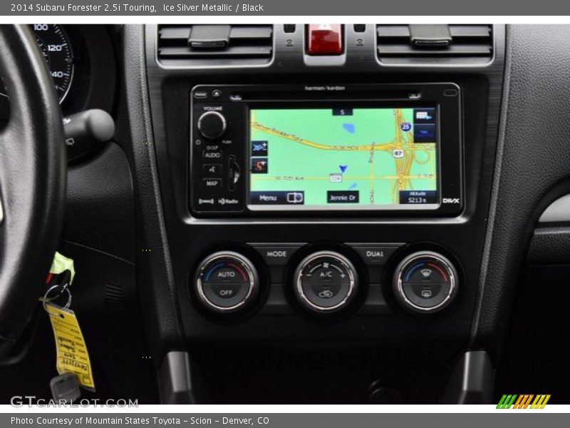 Ice Silver Metallic / Black 2014 Subaru Forester 2.5i Touring