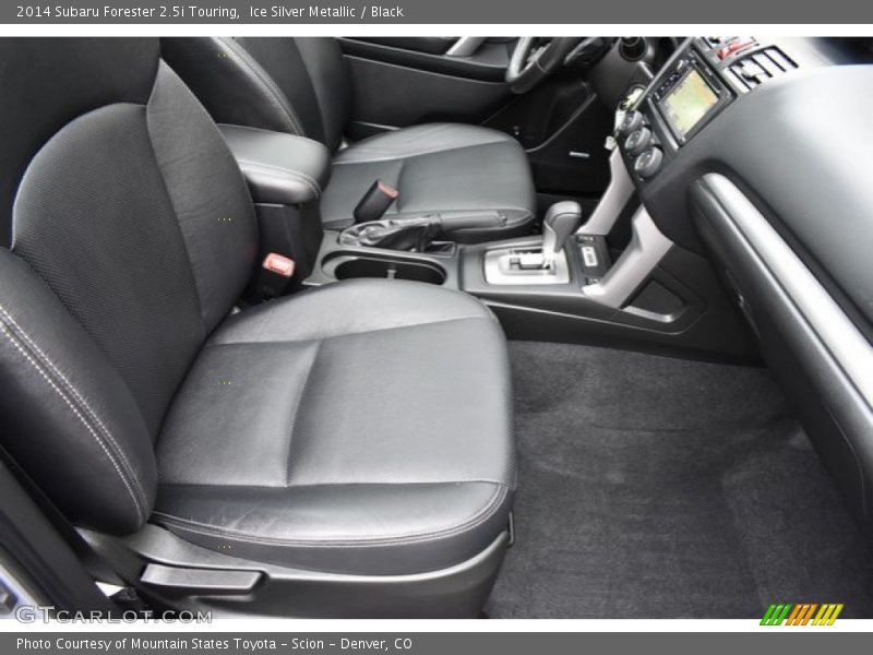 Ice Silver Metallic / Black 2014 Subaru Forester 2.5i Touring