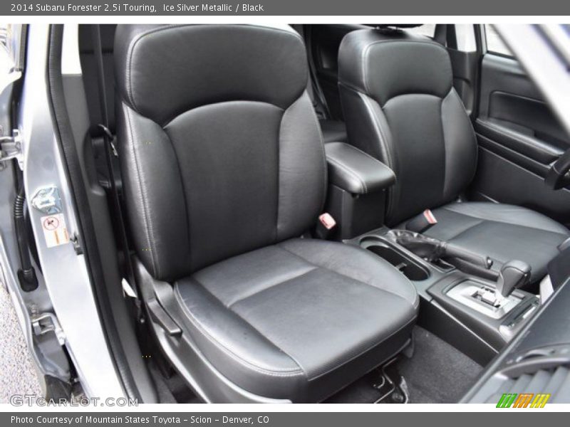 Ice Silver Metallic / Black 2014 Subaru Forester 2.5i Touring