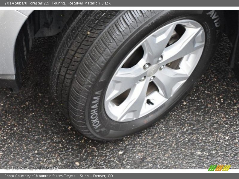 Ice Silver Metallic / Black 2014 Subaru Forester 2.5i Touring