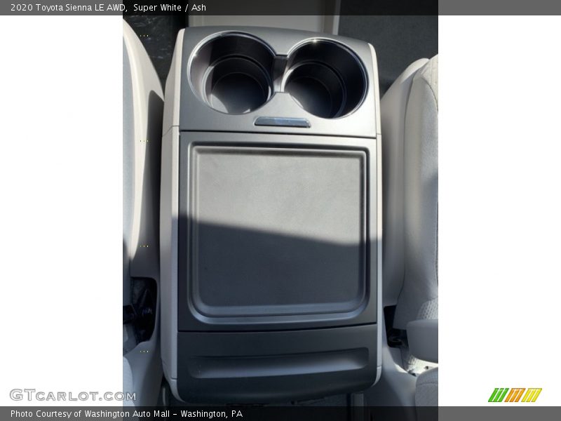 Super White / Ash 2020 Toyota Sienna LE AWD