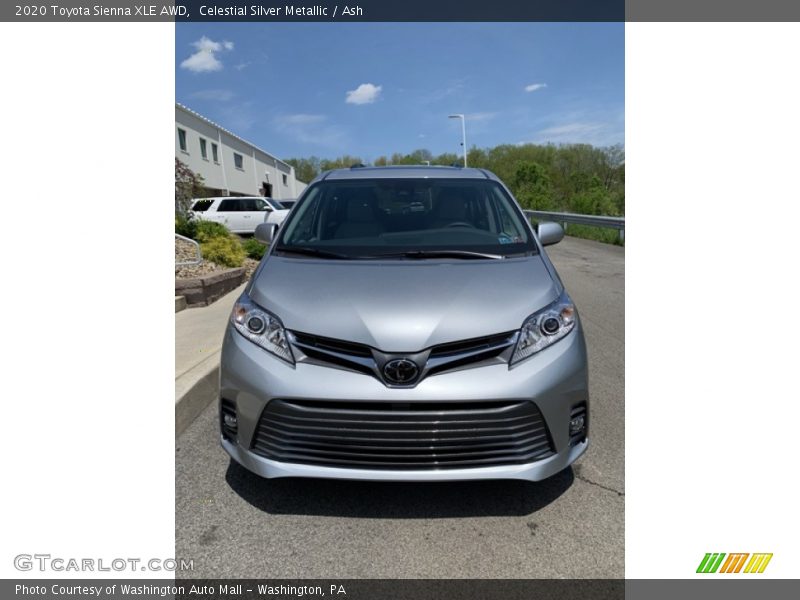 Celestial Silver Metallic / Ash 2020 Toyota Sienna XLE AWD