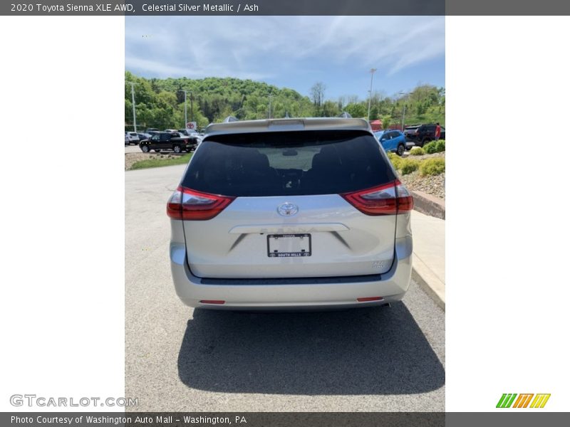 Celestial Silver Metallic / Ash 2020 Toyota Sienna XLE AWD