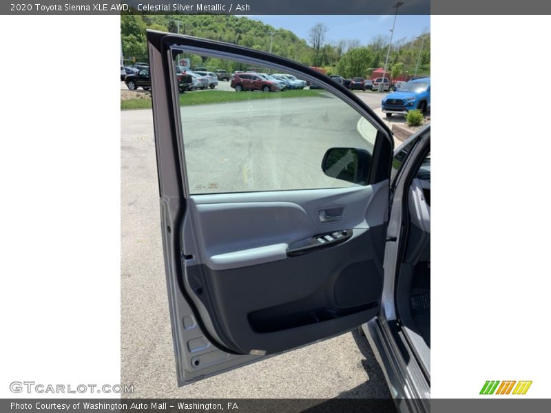 Celestial Silver Metallic / Ash 2020 Toyota Sienna XLE AWD