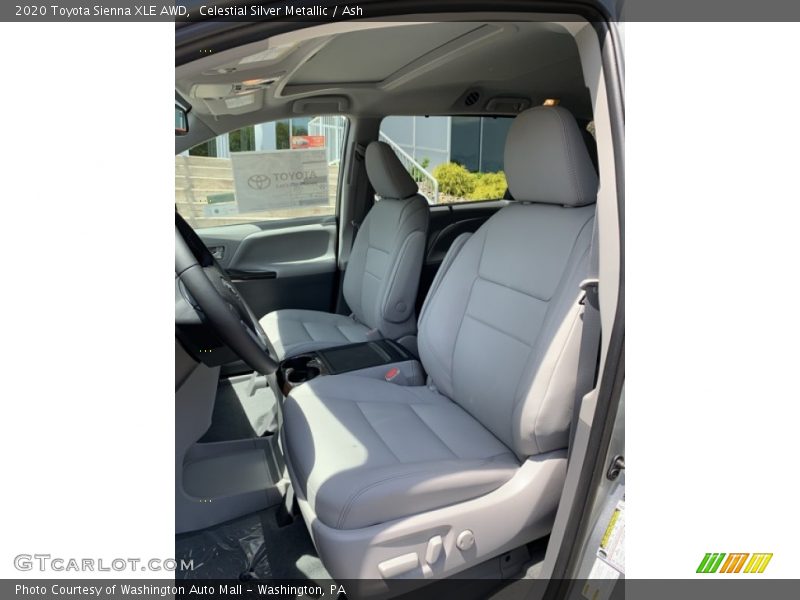 Celestial Silver Metallic / Ash 2020 Toyota Sienna XLE AWD