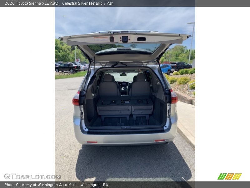 Celestial Silver Metallic / Ash 2020 Toyota Sienna XLE AWD