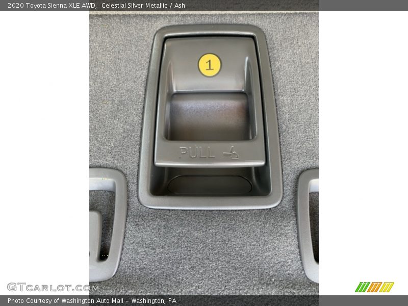 Celestial Silver Metallic / Ash 2020 Toyota Sienna XLE AWD