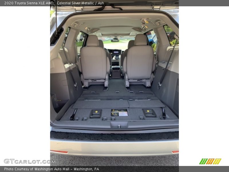 Celestial Silver Metallic / Ash 2020 Toyota Sienna XLE AWD