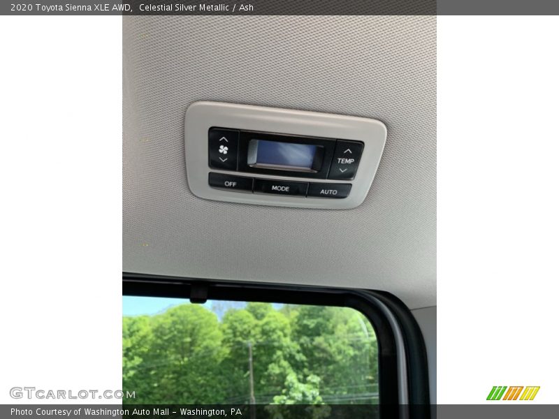 Celestial Silver Metallic / Ash 2020 Toyota Sienna XLE AWD