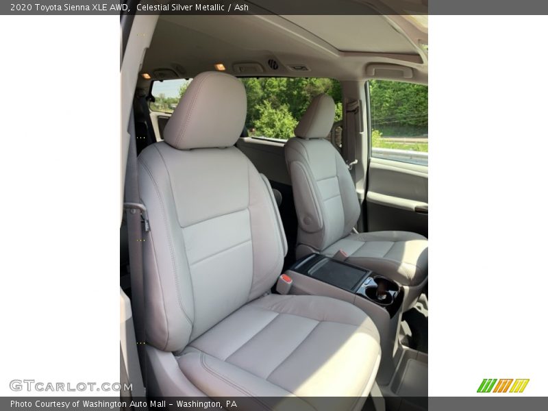 Celestial Silver Metallic / Ash 2020 Toyota Sienna XLE AWD