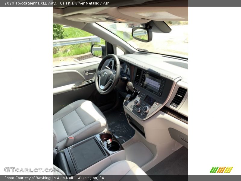 Celestial Silver Metallic / Ash 2020 Toyota Sienna XLE AWD