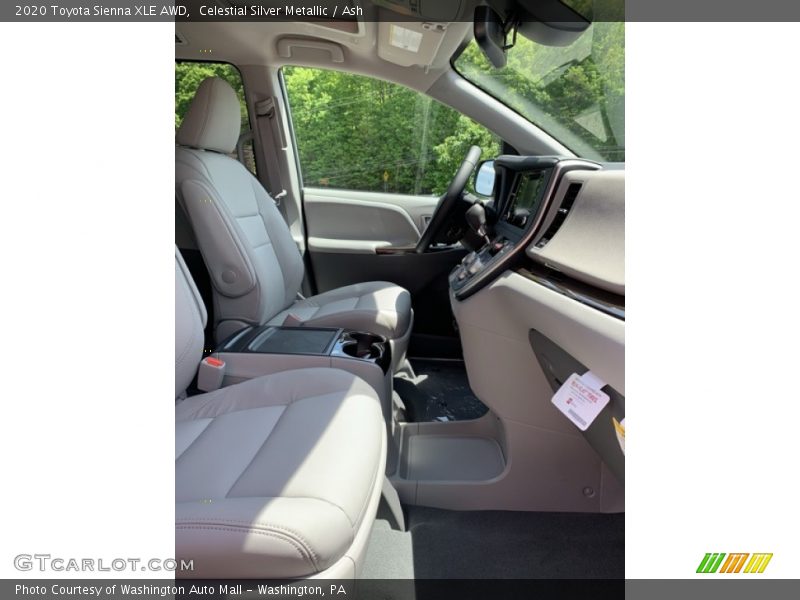 Celestial Silver Metallic / Ash 2020 Toyota Sienna XLE AWD