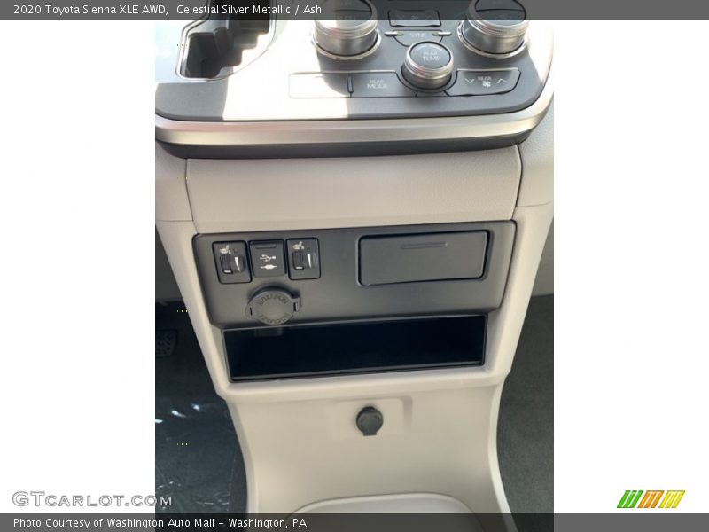 Celestial Silver Metallic / Ash 2020 Toyota Sienna XLE AWD