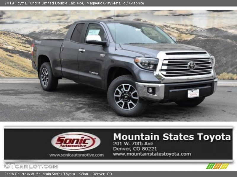 Magnetic Gray Metallic / Graphite 2019 Toyota Tundra Limited Double Cab 4x4