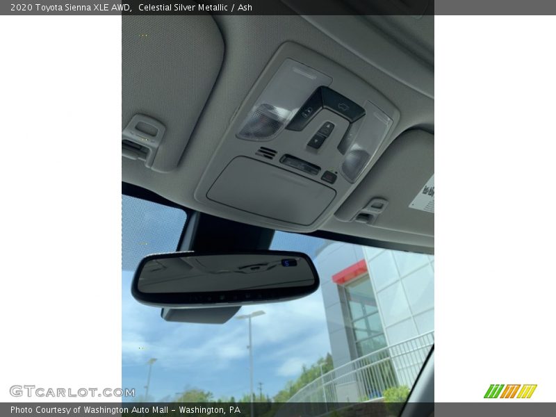 Celestial Silver Metallic / Ash 2020 Toyota Sienna XLE AWD