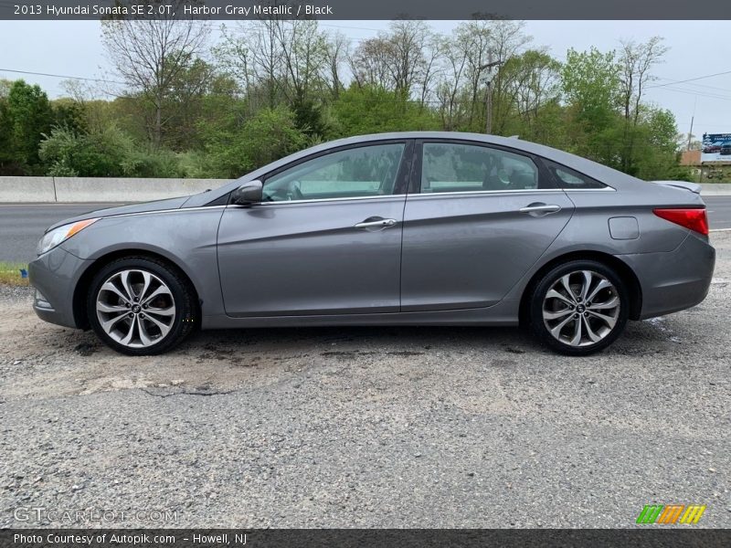 Harbor Gray Metallic / Black 2013 Hyundai Sonata SE 2.0T