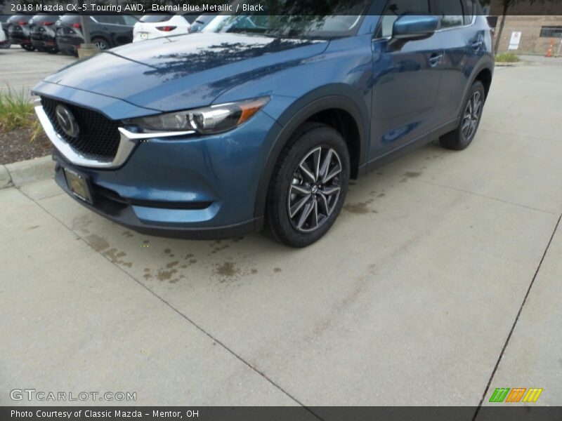 Eternal Blue Metallic / Black 2018 Mazda CX-5 Touring AWD