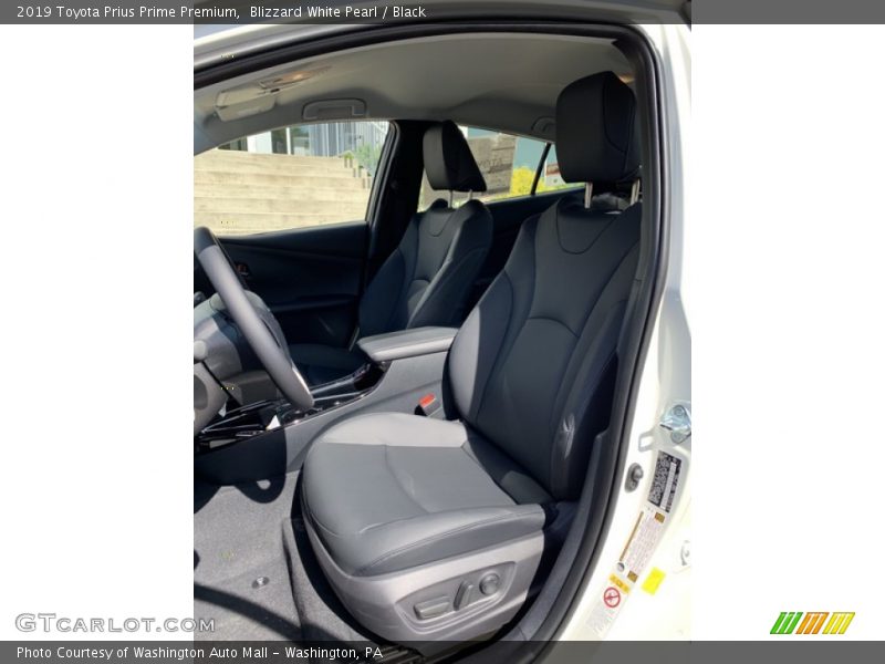 Blizzard White Pearl / Black 2019 Toyota Prius Prime Premium