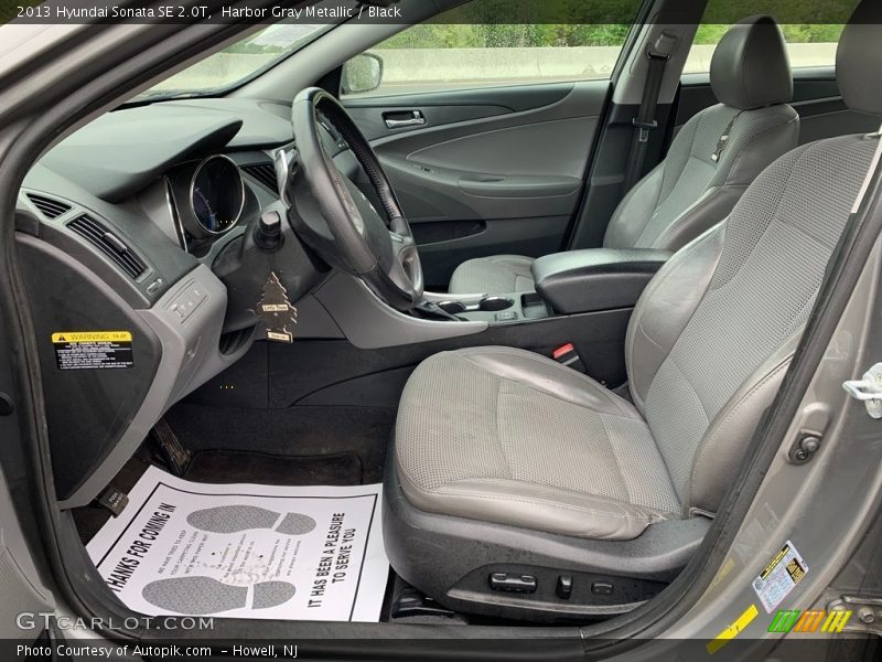 Harbor Gray Metallic / Black 2013 Hyundai Sonata SE 2.0T