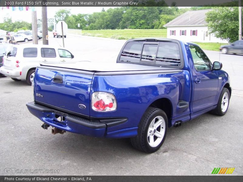  2003 F150 SVT Lightning Sonic Blue Metallic