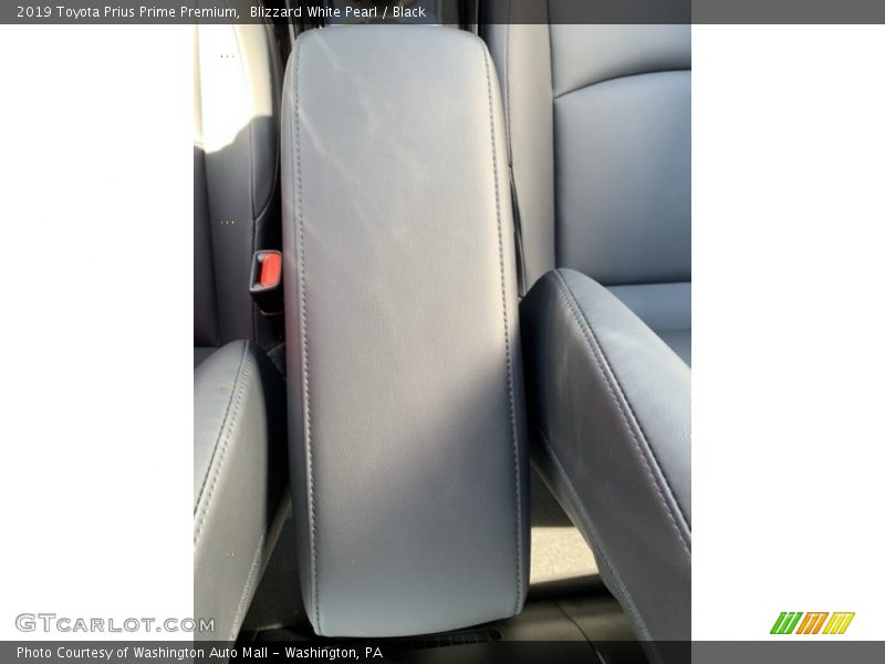 Blizzard White Pearl / Black 2019 Toyota Prius Prime Premium