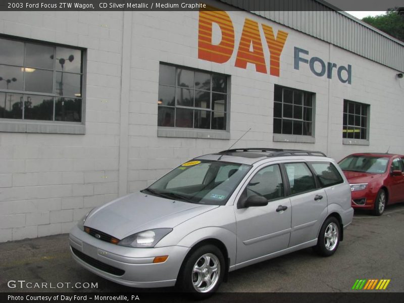 CD Silver Metallic / Medium Graphite 2003 Ford Focus ZTW Wagon