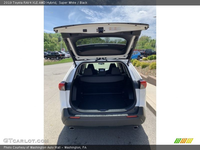 Super White / Black 2019 Toyota RAV4 XLE AWD Hybrid