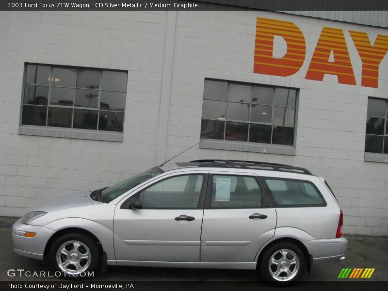 CD Silver Metallic / Medium Graphite 2003 Ford Focus ZTW Wagon