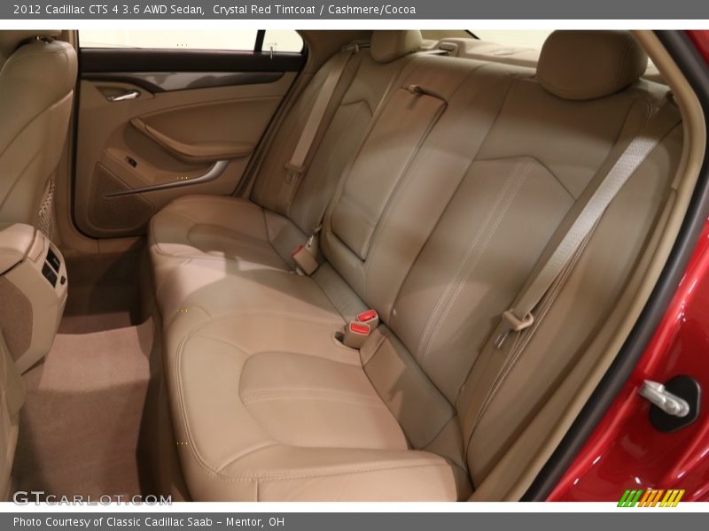 Crystal Red Tintcoat / Cashmere/Cocoa 2012 Cadillac CTS 4 3.6 AWD Sedan