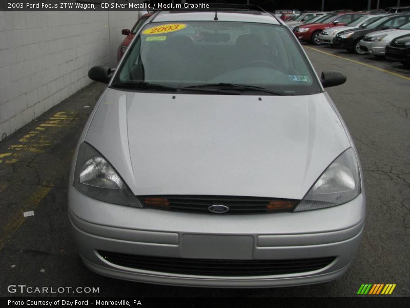 CD Silver Metallic / Medium Graphite 2003 Ford Focus ZTW Wagon