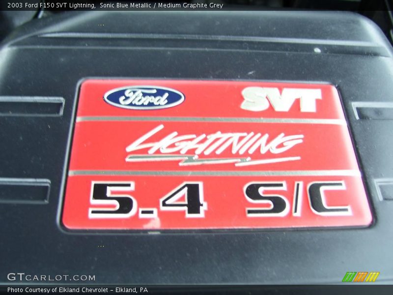  2003 F150 SVT Lightning Engine - 5.4 Liter SVT Supercharged SOHC 16-Valve Triton V8