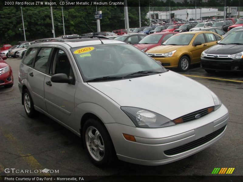 CD Silver Metallic / Medium Graphite 2003 Ford Focus ZTW Wagon
