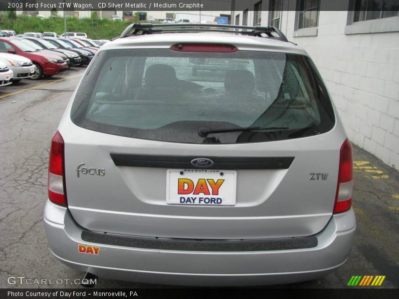 CD Silver Metallic / Medium Graphite 2003 Ford Focus ZTW Wagon
