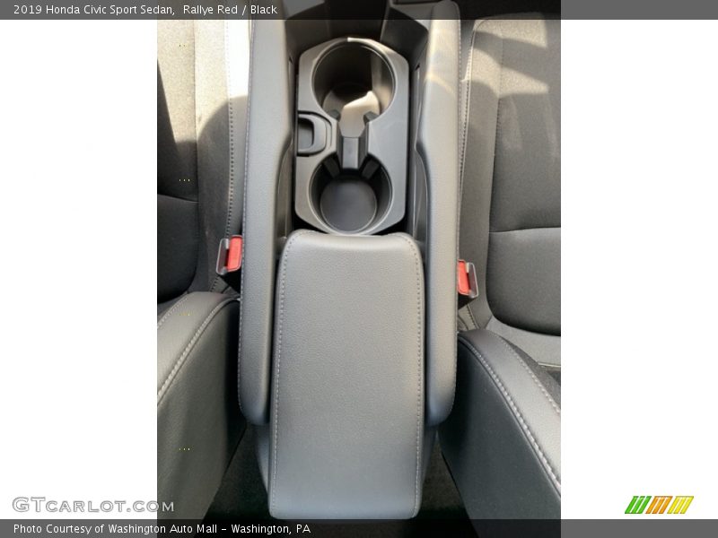 Rallye Red / Black 2019 Honda Civic Sport Sedan
