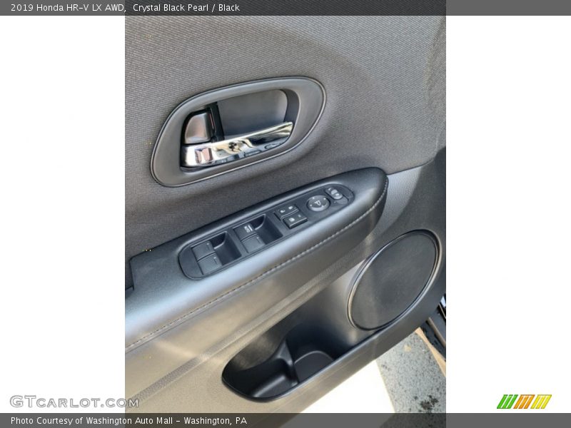 Crystal Black Pearl / Black 2019 Honda HR-V LX AWD
