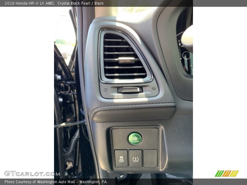 Crystal Black Pearl / Black 2019 Honda HR-V LX AWD