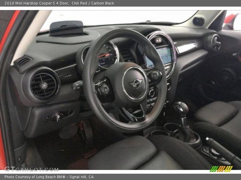 Chili Red / Carbon Black 2019 Mini Hardtop Cooper S 4 Door