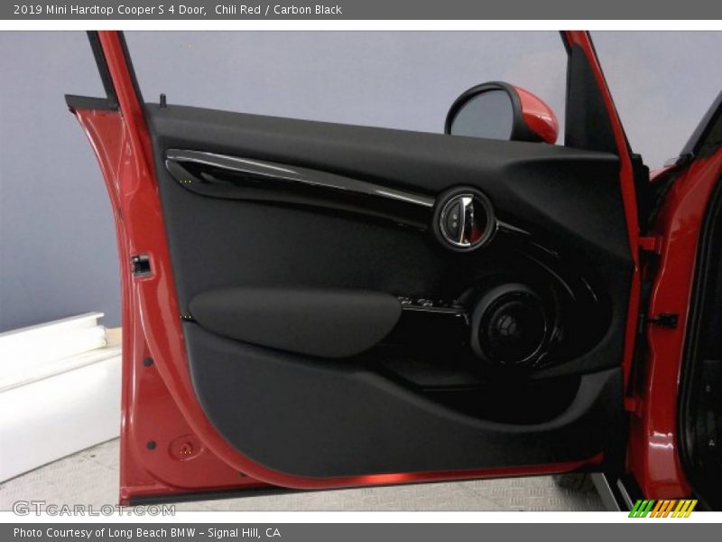 Chili Red / Carbon Black 2019 Mini Hardtop Cooper S 4 Door