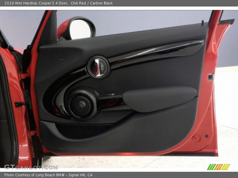 Chili Red / Carbon Black 2019 Mini Hardtop Cooper S 4 Door