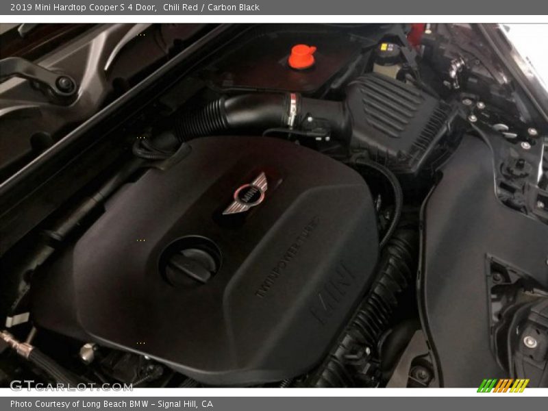 Chili Red / Carbon Black 2019 Mini Hardtop Cooper S 4 Door