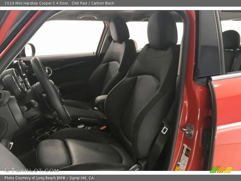 Chili Red / Carbon Black 2019 Mini Hardtop Cooper S 4 Door
