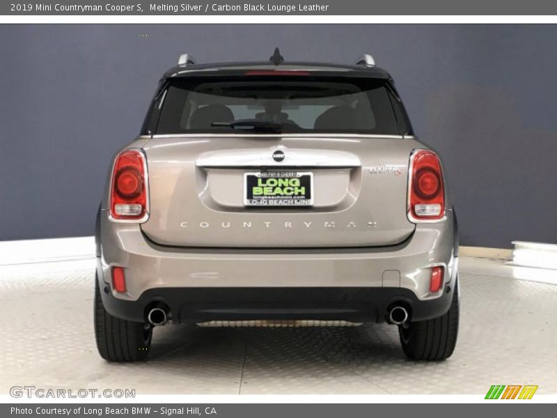 Melting Silver / Carbon Black Lounge Leather 2019 Mini Countryman Cooper S