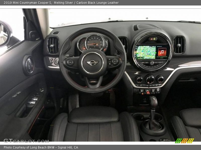 Melting Silver / Carbon Black Lounge Leather 2019 Mini Countryman Cooper S
