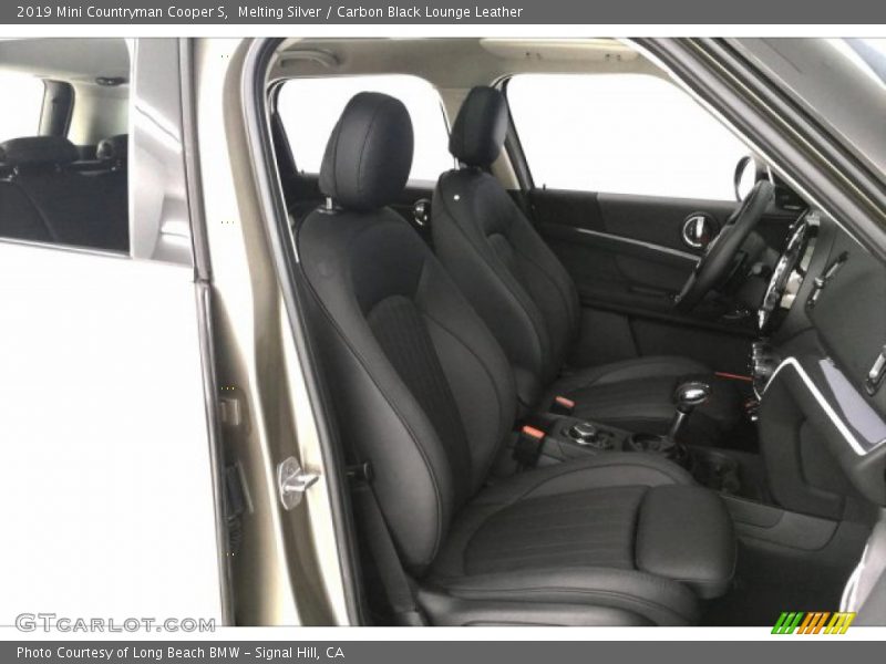 Melting Silver / Carbon Black Lounge Leather 2019 Mini Countryman Cooper S