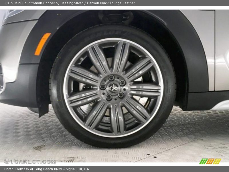 Melting Silver / Carbon Black Lounge Leather 2019 Mini Countryman Cooper S