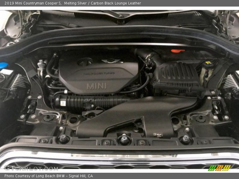 Melting Silver / Carbon Black Lounge Leather 2019 Mini Countryman Cooper S