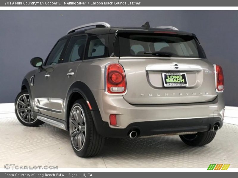 Melting Silver / Carbon Black Lounge Leather 2019 Mini Countryman Cooper S