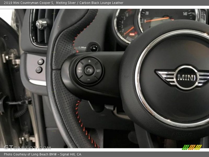 Melting Silver / Carbon Black Lounge Leather 2019 Mini Countryman Cooper S