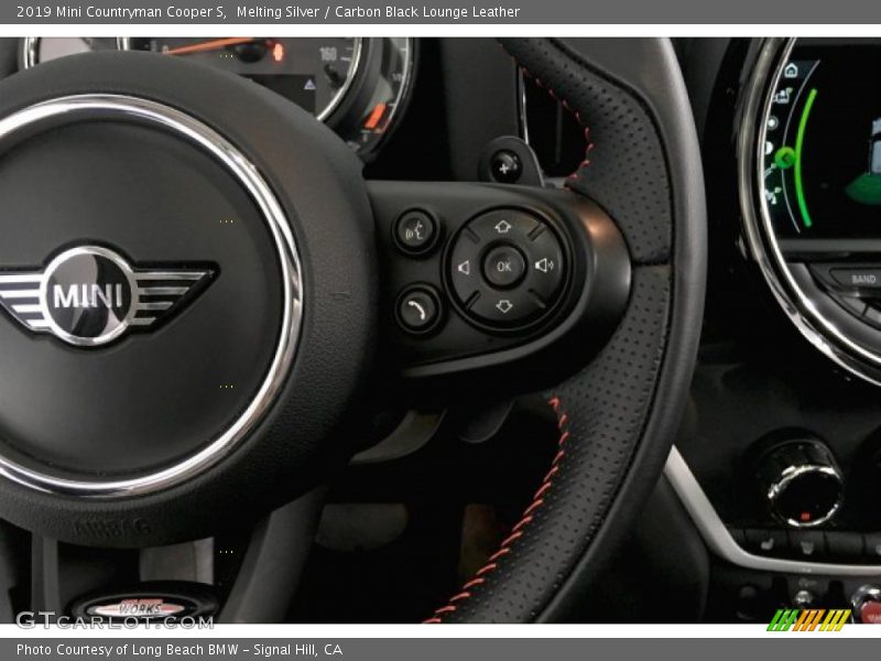 Melting Silver / Carbon Black Lounge Leather 2019 Mini Countryman Cooper S
