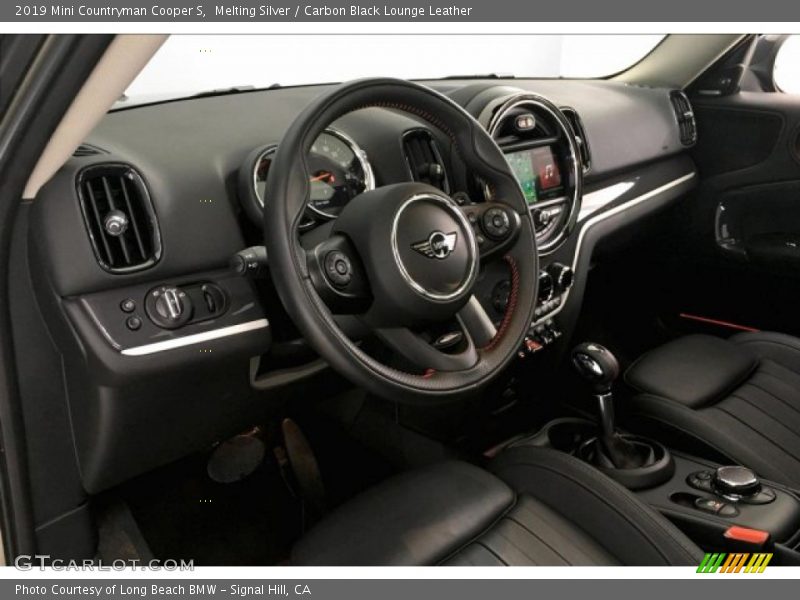Melting Silver / Carbon Black Lounge Leather 2019 Mini Countryman Cooper S
